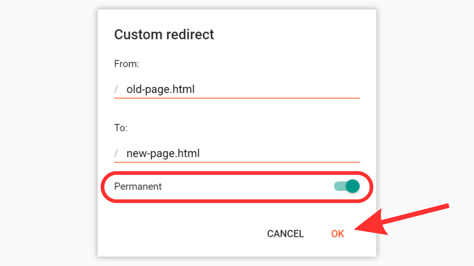 Set Redirection in Blogger